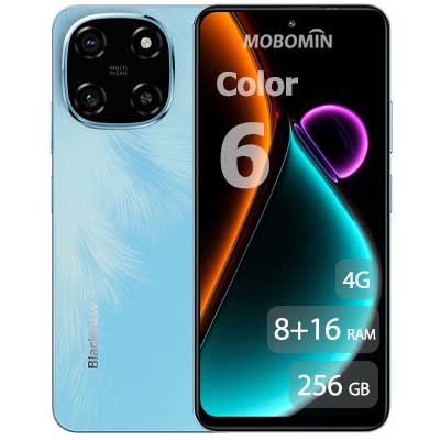 Black View Color 6 256GB RAM 8+16